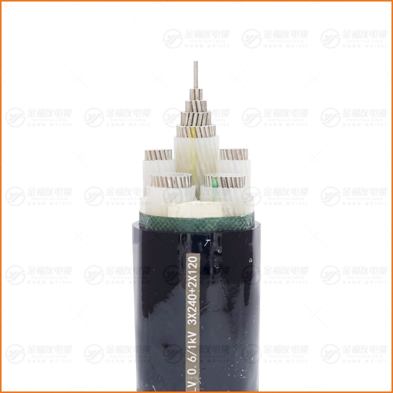 YJLV 0.6 1kV 3X240+2X120